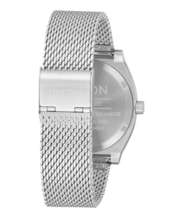 TIME TELLER MILANESE ALL SILVER