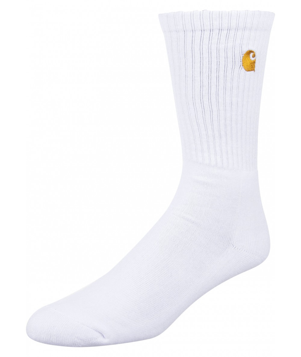 CALCETINES CARHARTT CHASE SOCKS WHITE GOLD